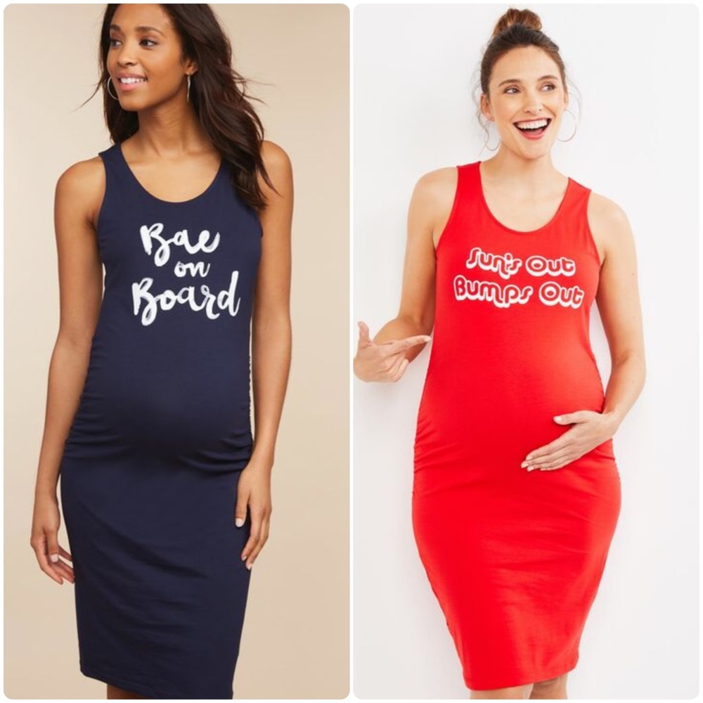 Bundle 2 maternity dresses